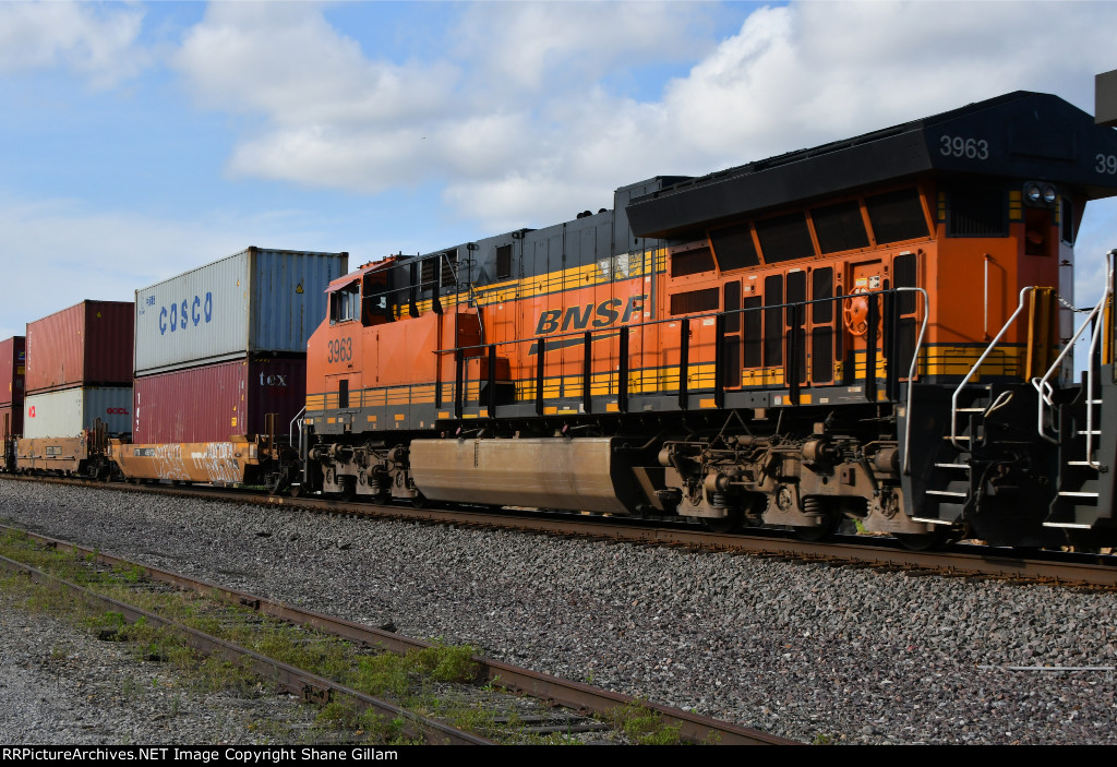 BNSF 3963 Roster shot.